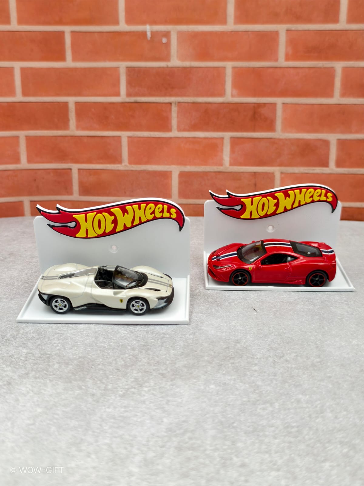 Hotwheels Logo Stand