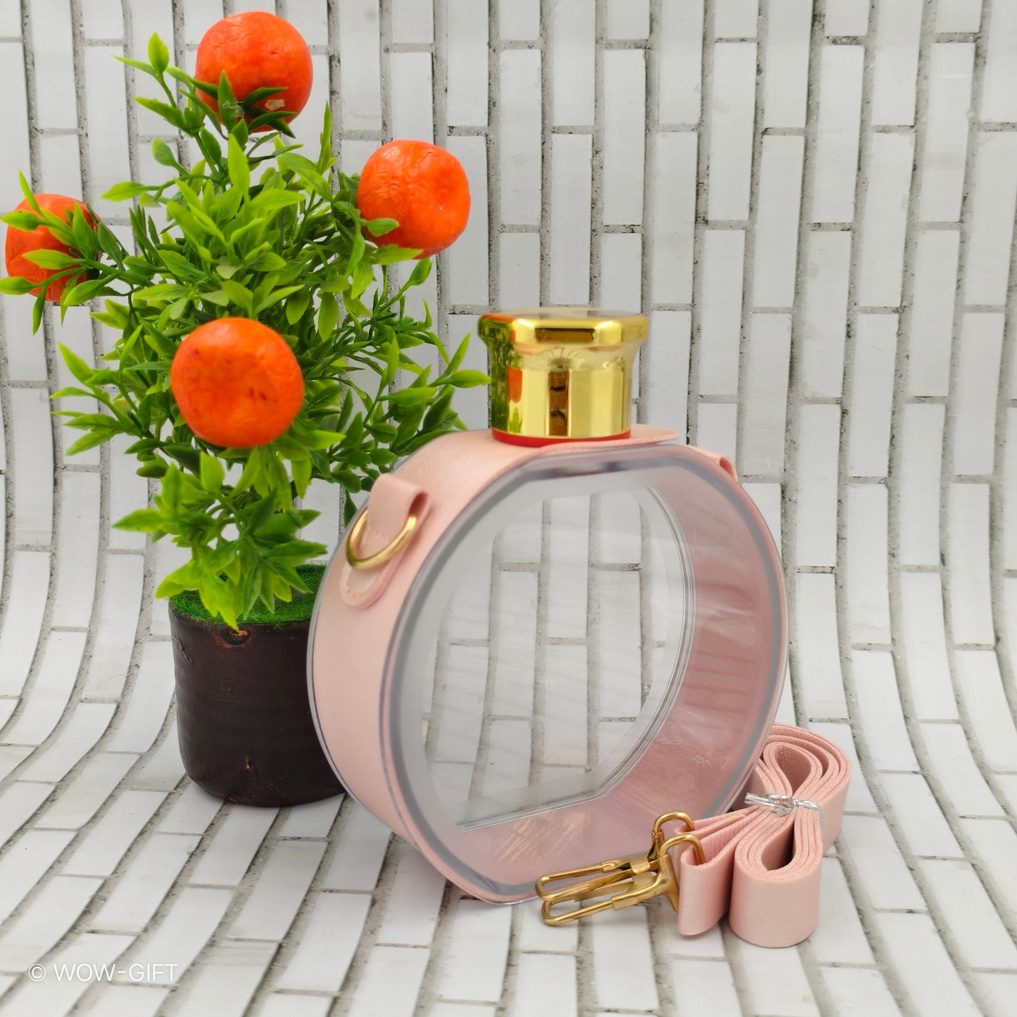 Round Transparent Bottle