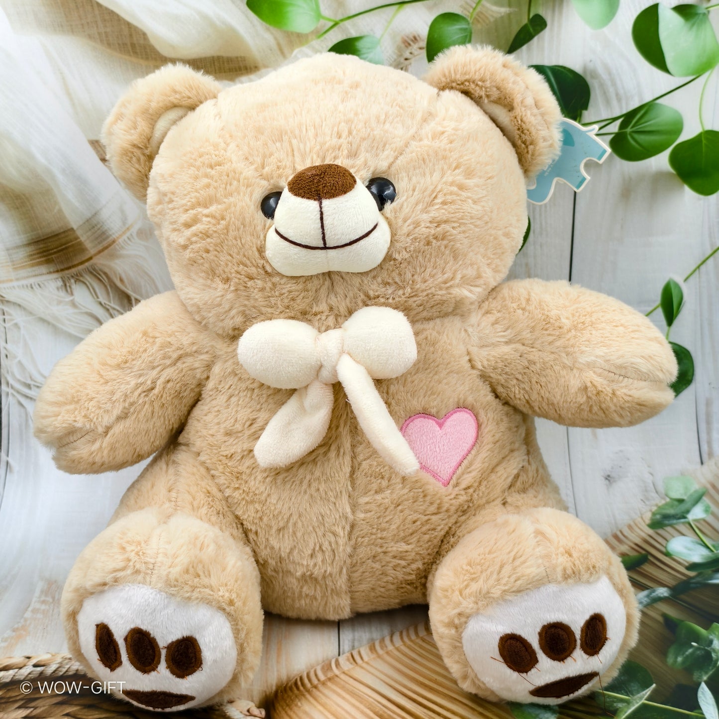 Ribbon Teddy Soft Toy