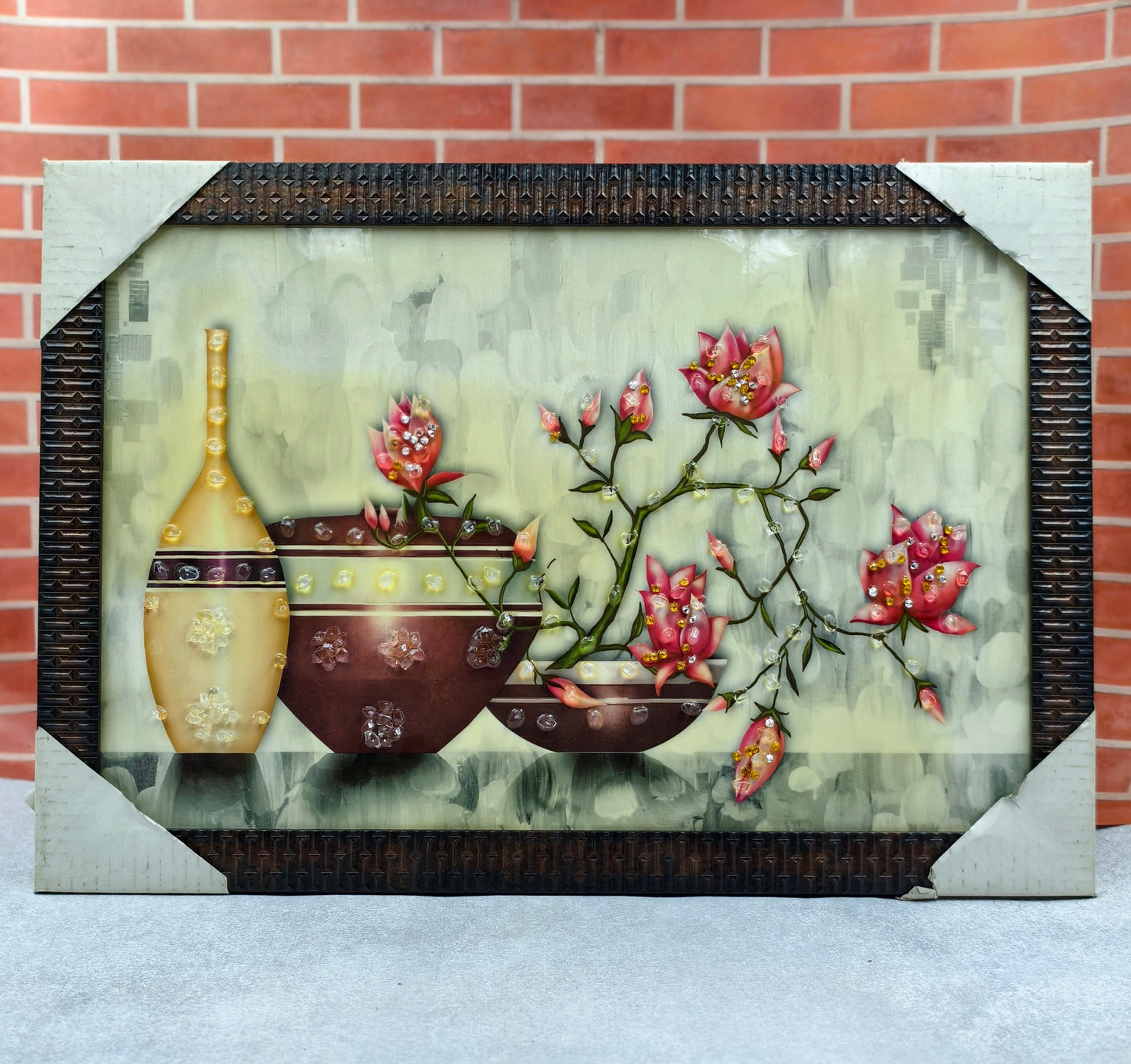 Crystal Wall Decor Frame