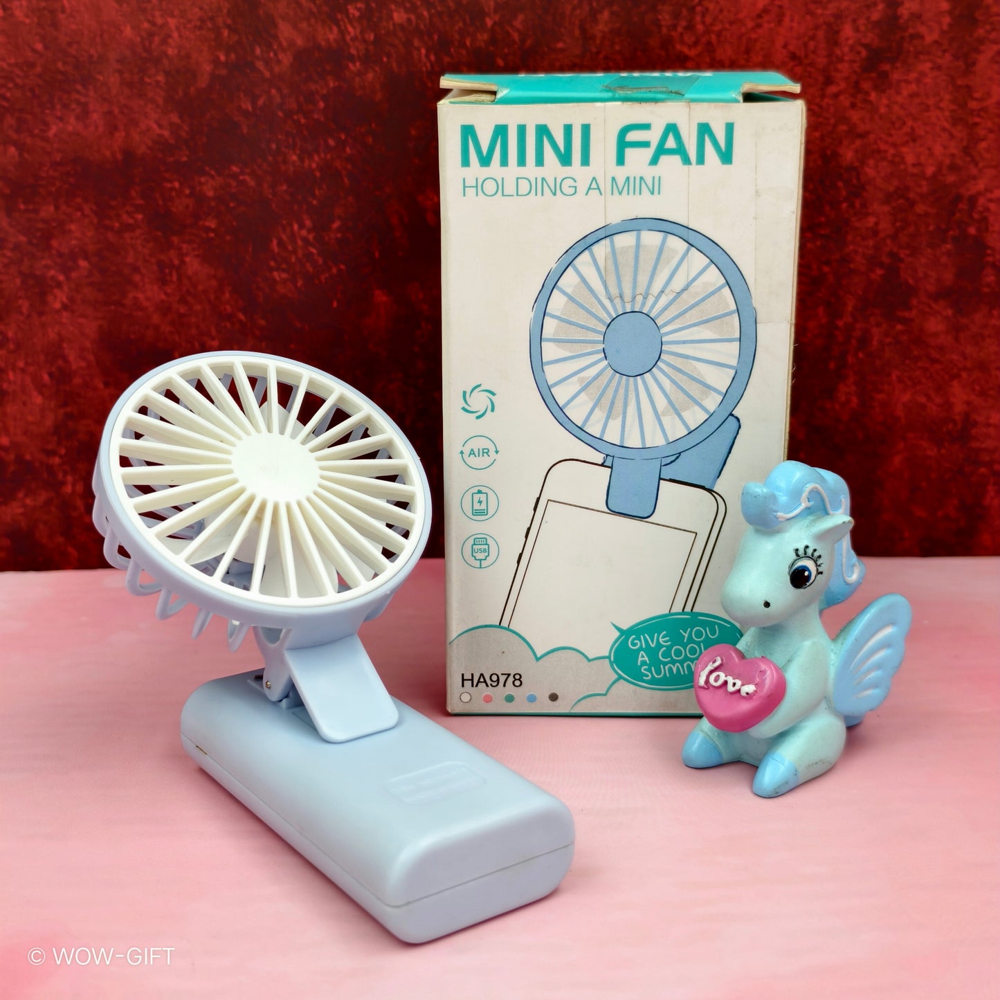 Mobile Clip With Fan