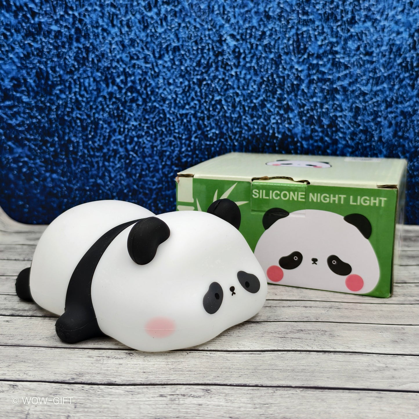Silicon Lazy Panda Lamp