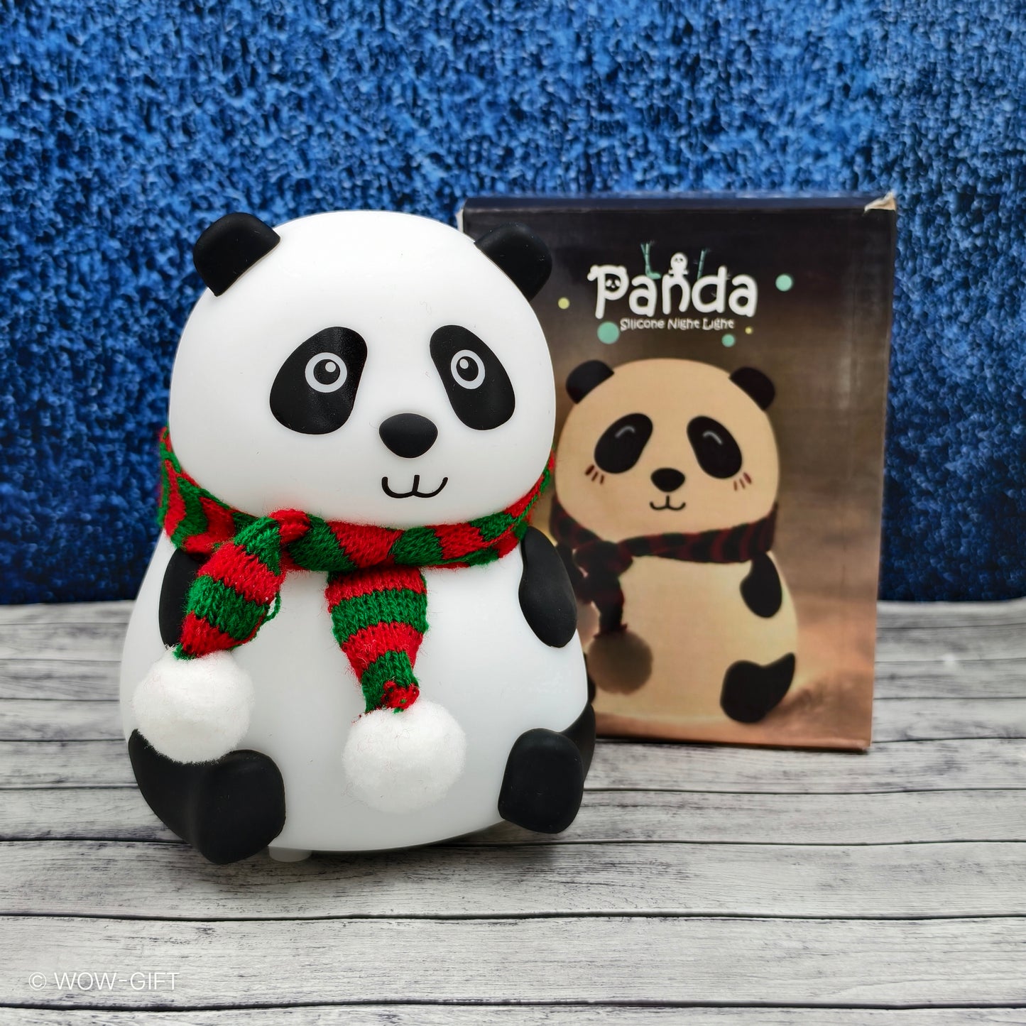 Silicon Panda Lamp Big