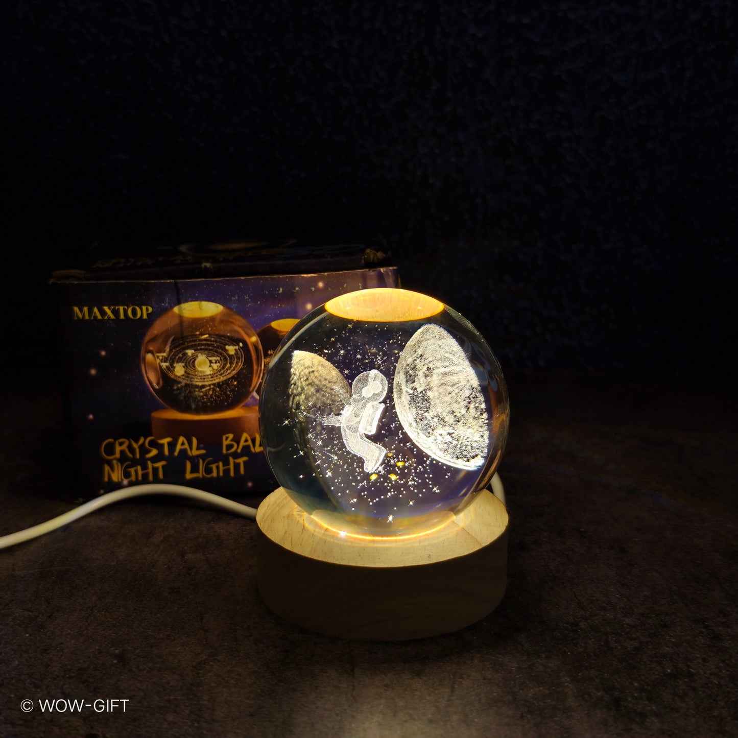 Crystal Ball Lamp