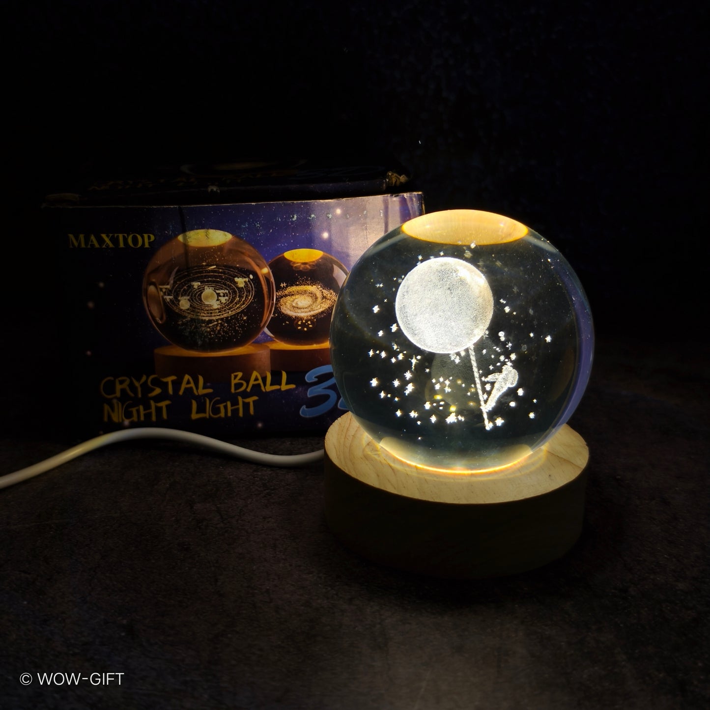 Crystal Ball Lamp