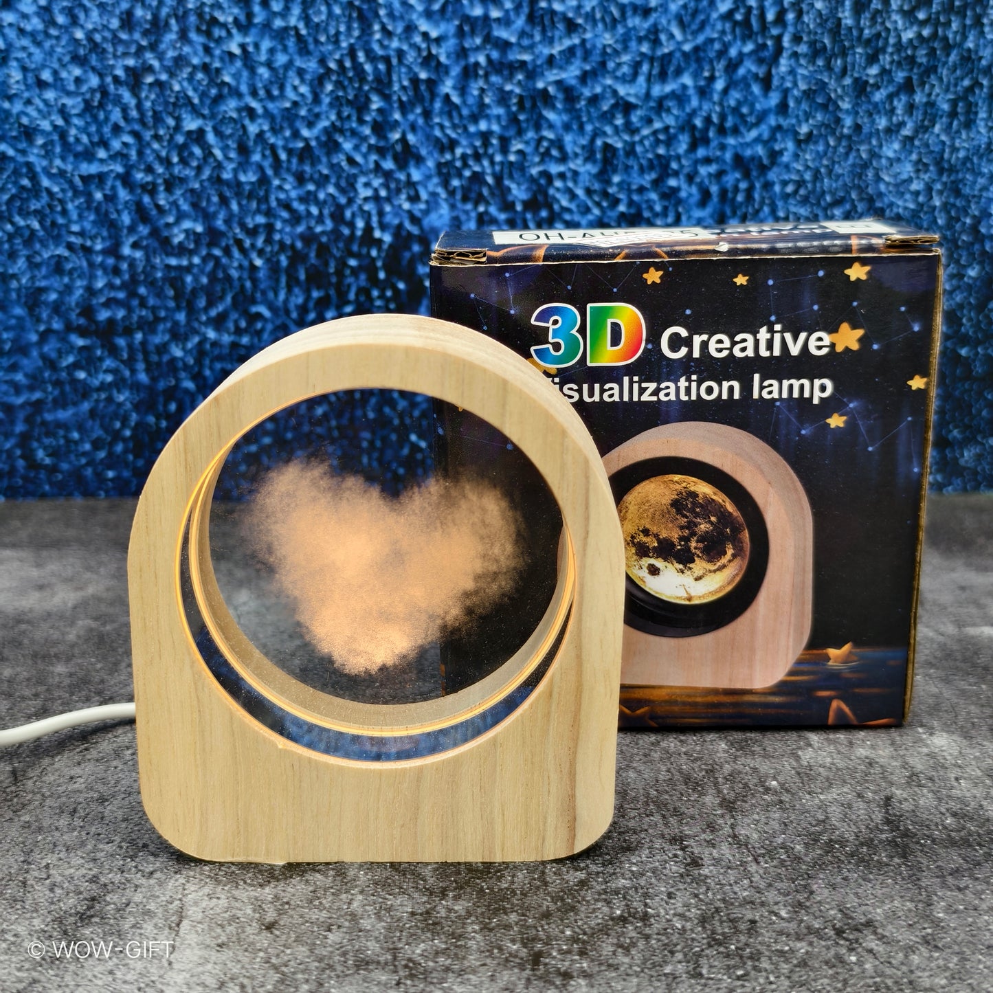 Heart Crystal Ball Lamp