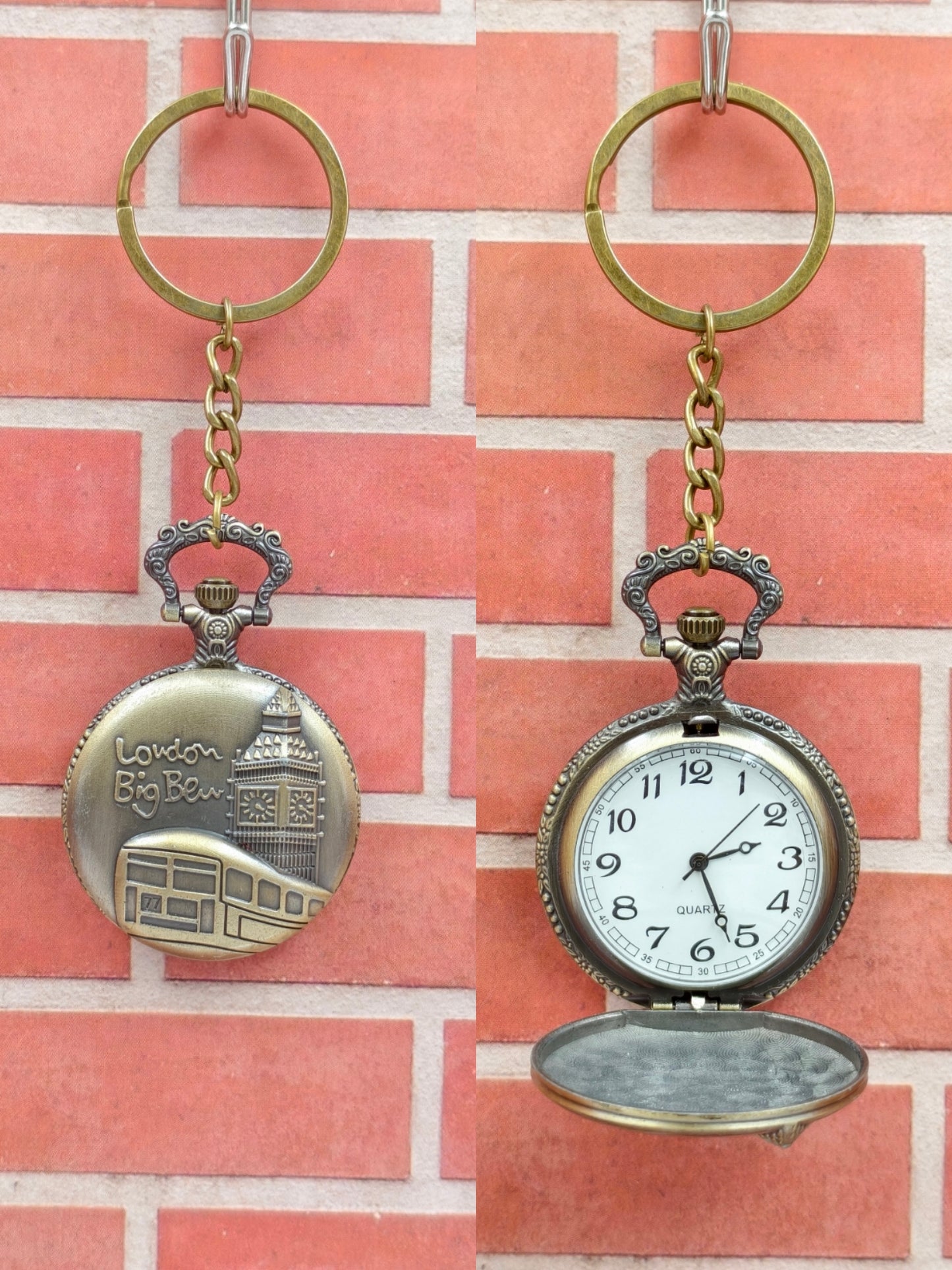 Keychain With Clock 4