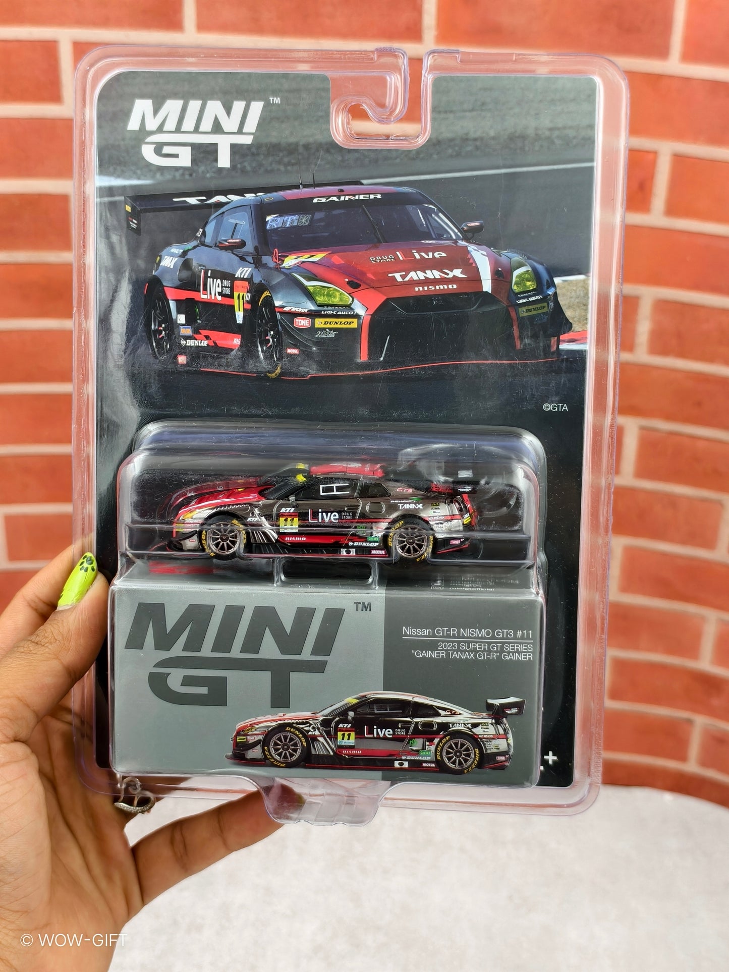 Nissan GT-R NISMO GT3#11 Mini GT