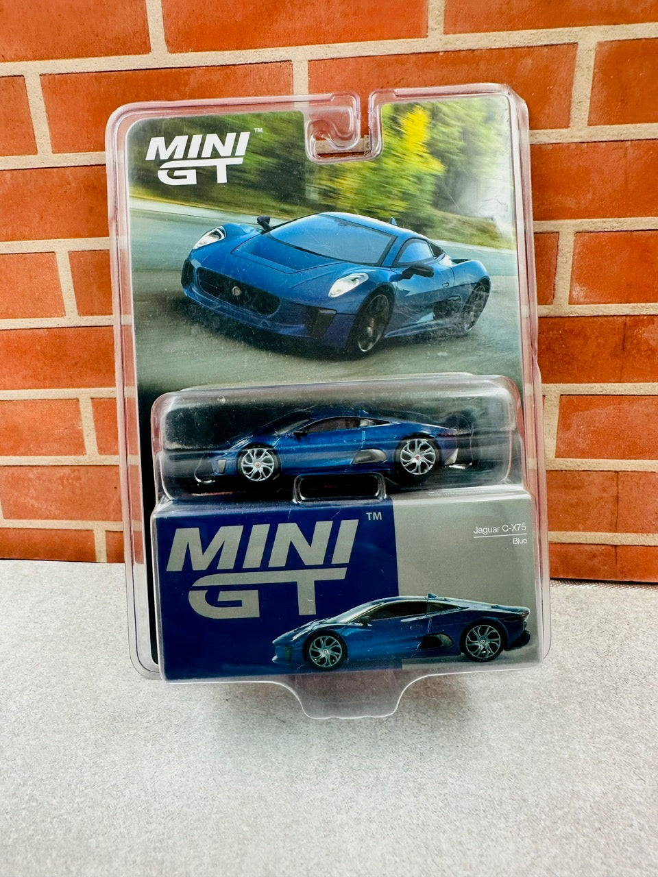 Mini GT - Jaguar C-X75 Blue