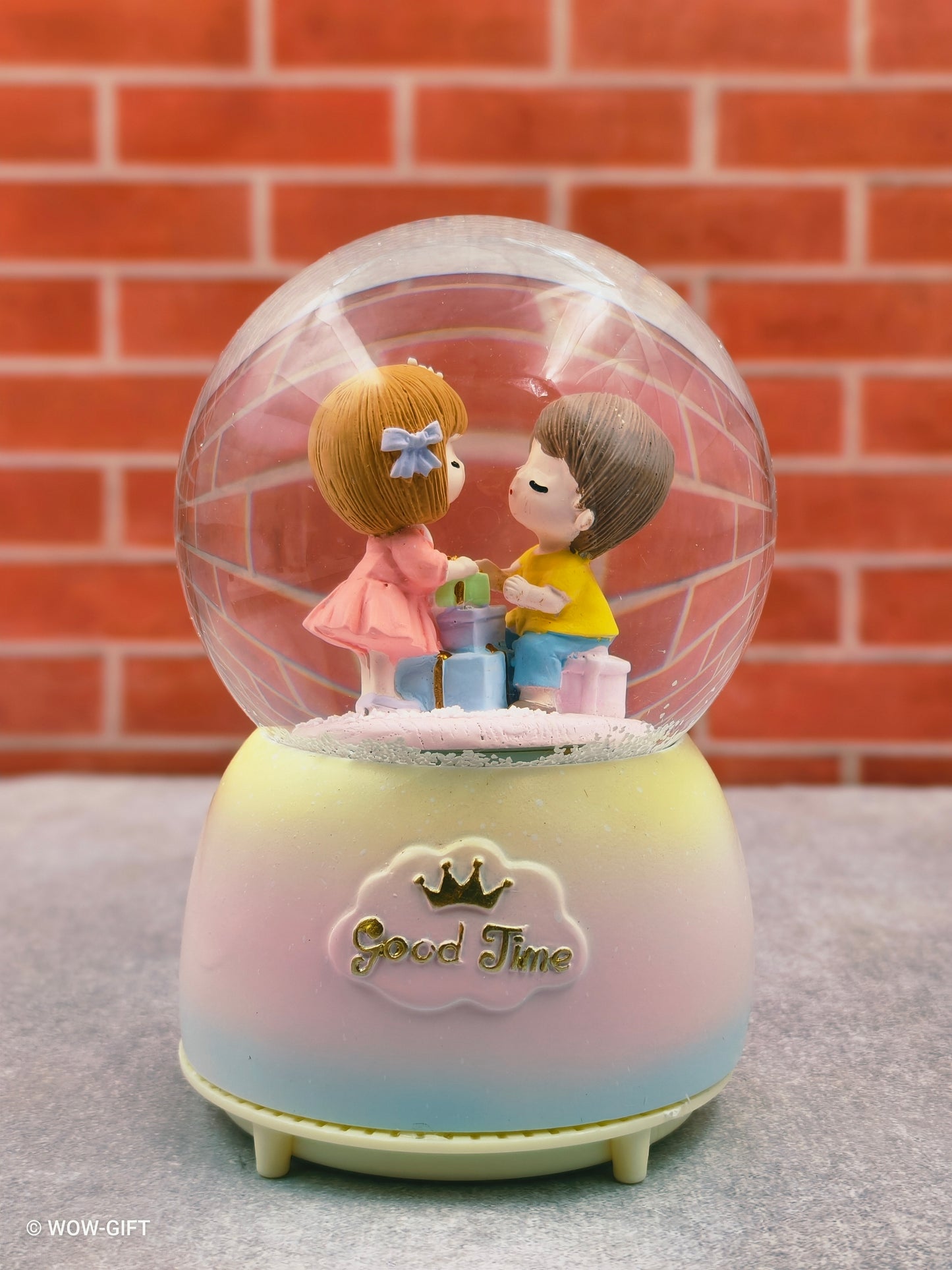 Water Dome with Light Music and Rotating water