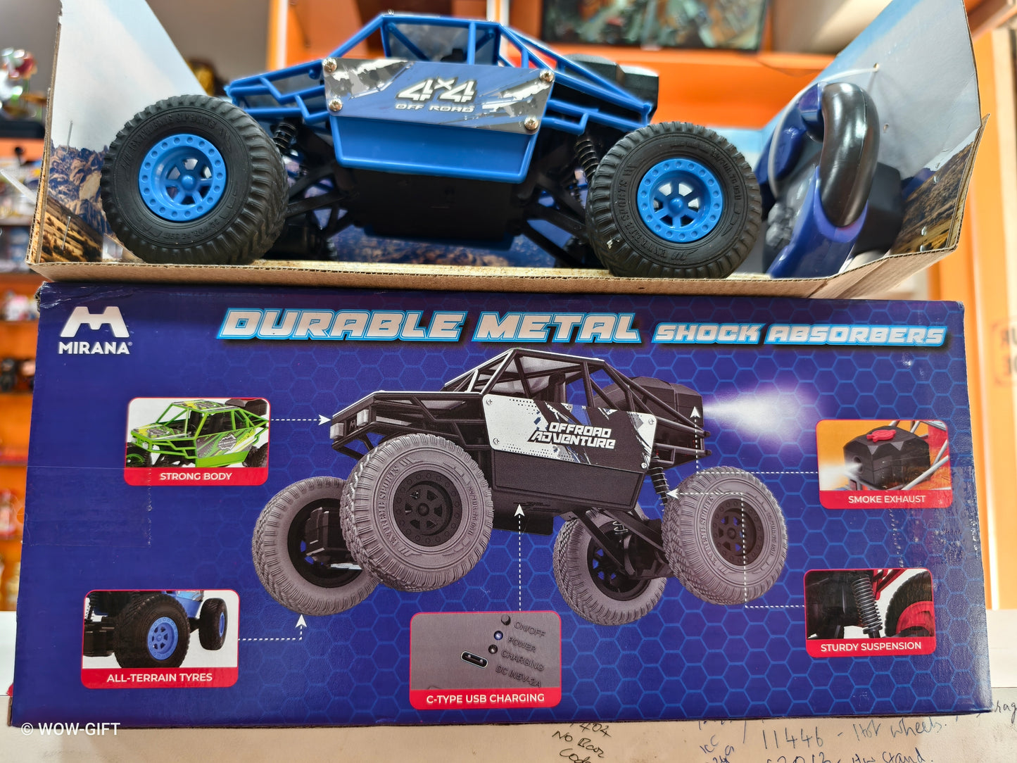 Duster Smoke exhaust Control All Terrain High speed R/C Car
