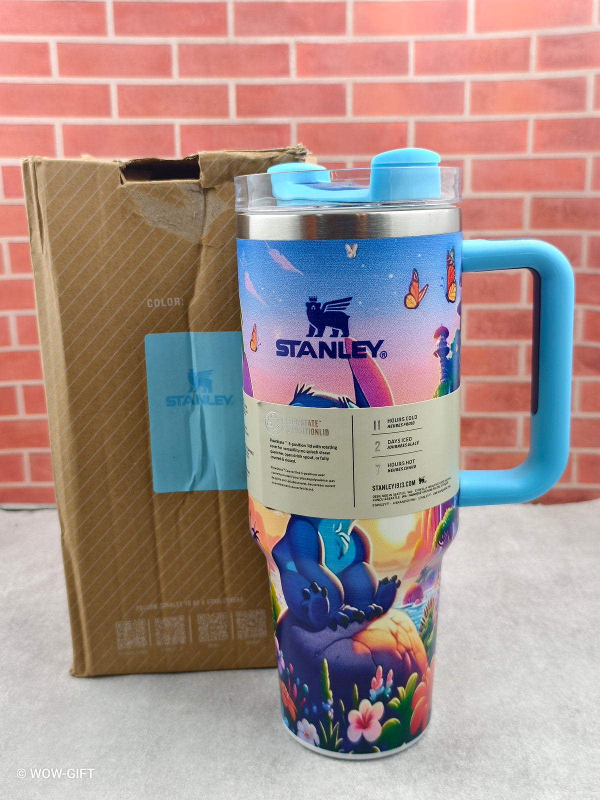 Stanley Stitch Jar Blue