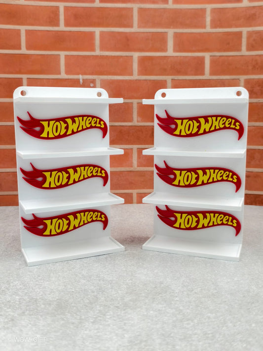 4 Set Logo Stand Hotwheels