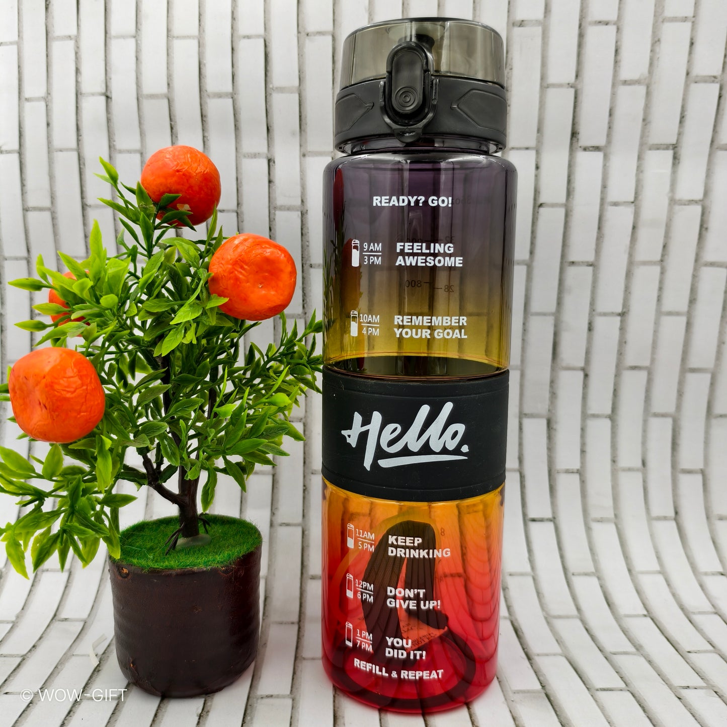 Hello Motivational Bottle