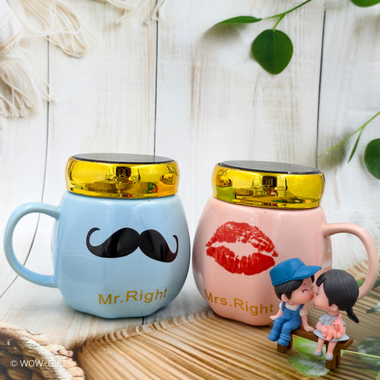 Mr Right & Mrs Right Mugs