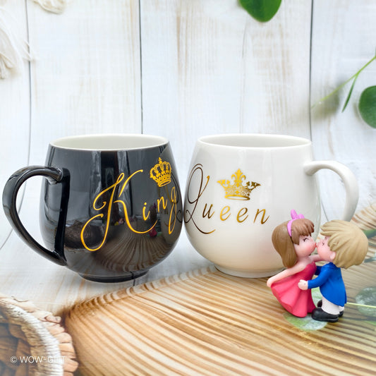King Queen Couple Mug
