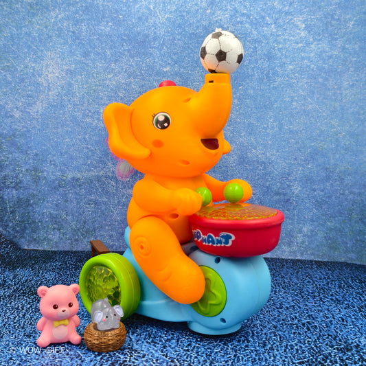 Elephant Musican Battery Toy