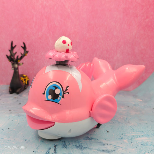 Cute Dolphin Battery Toy