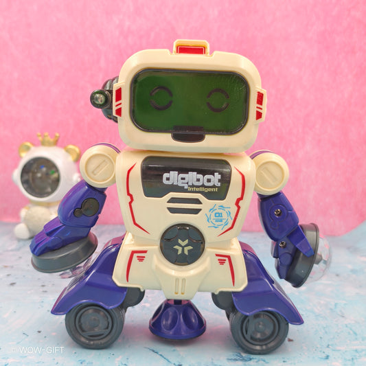 Rotating Robot Battery Toy