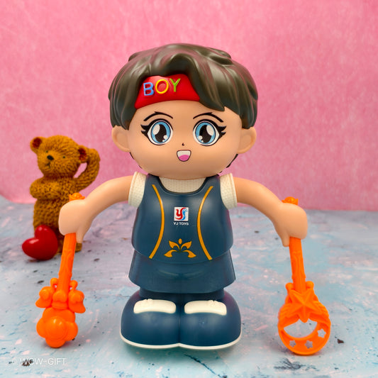 Boy Stunt Flip Battery Toy