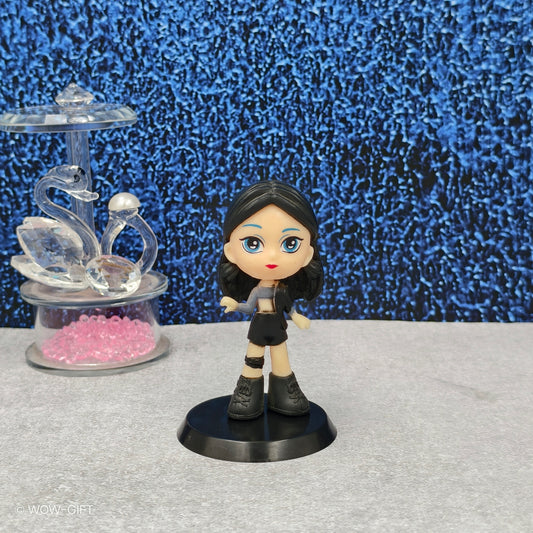 Black Pink Anime Toy