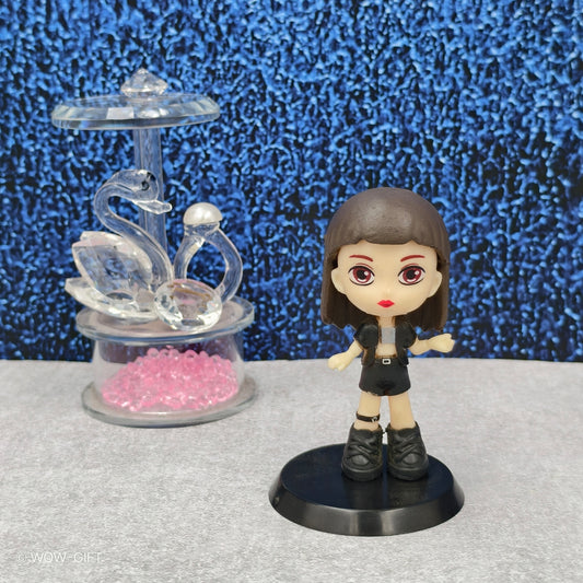 Black Pink Anime Toy