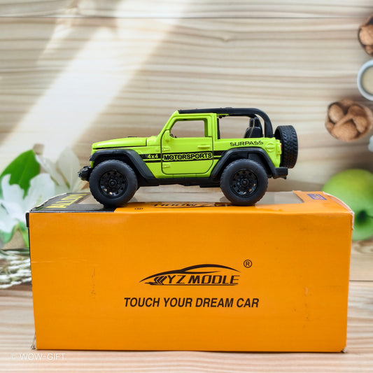 Alloy Model Die-Cast Jeep