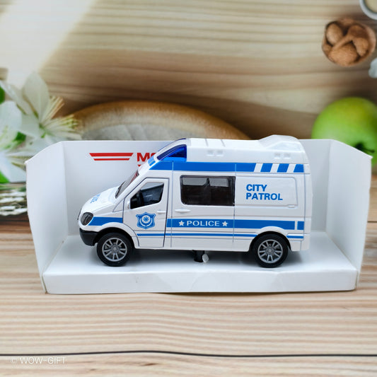 Model Die-Cast Police Van