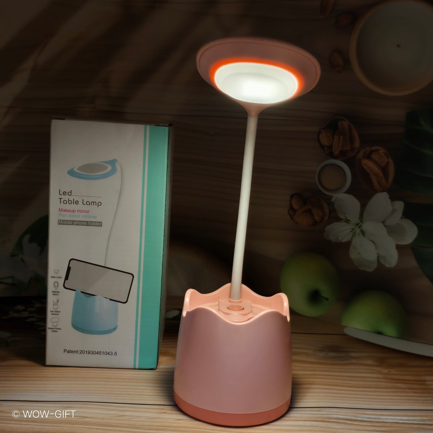 Led Lamp with Makup Mirror