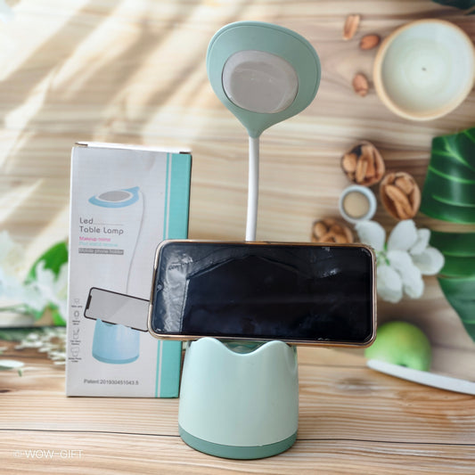 Led Lamp With Makeup Mirror