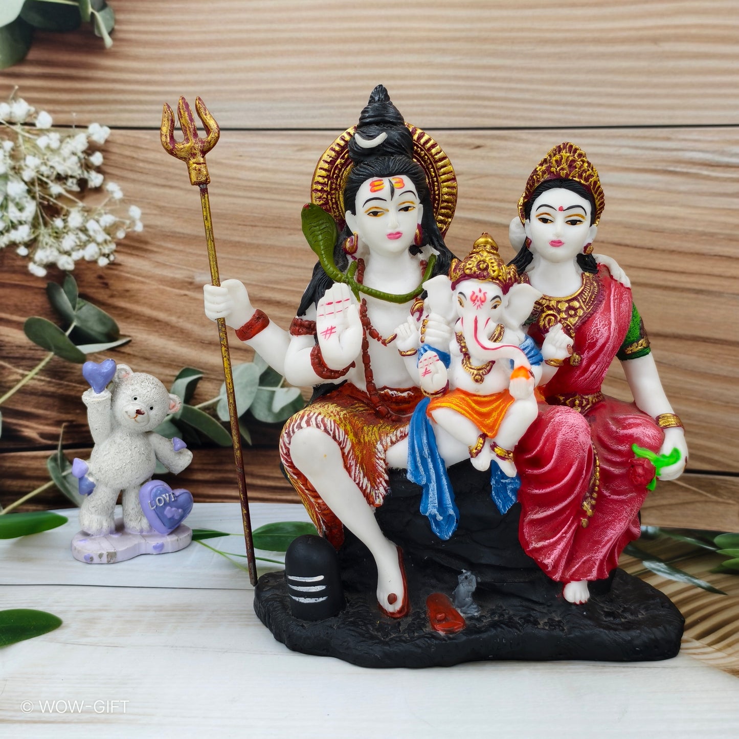 Shiva Family Show Piece