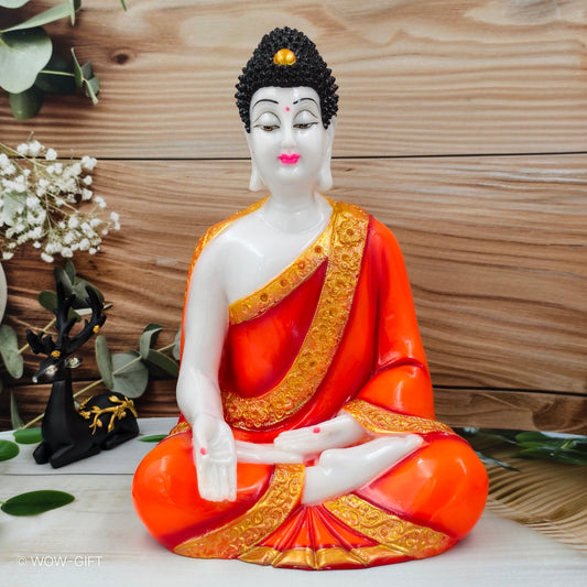 Orange Buddha Statue
