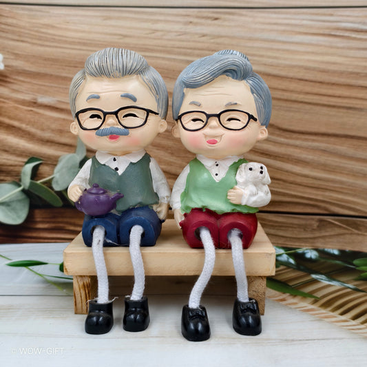 Grand Parents Hanging Doll