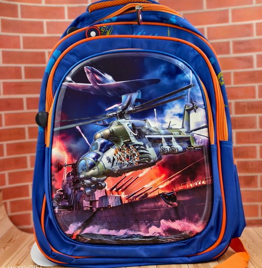 Cartoon Embossed Backbag For Kids