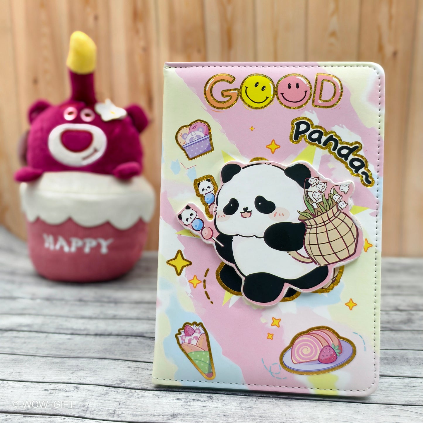 Panda Rotating Diary