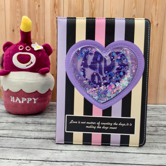 Heart Glitter Dairy