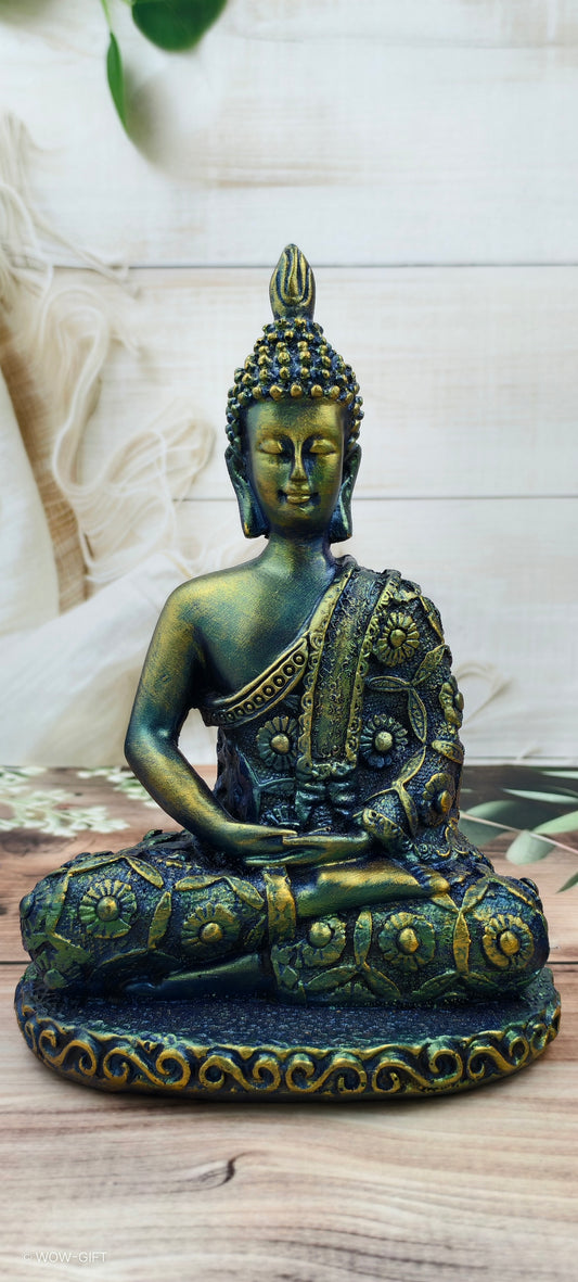 Green Buddha Statue