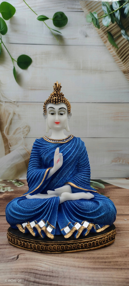 Blue Buddha Statue