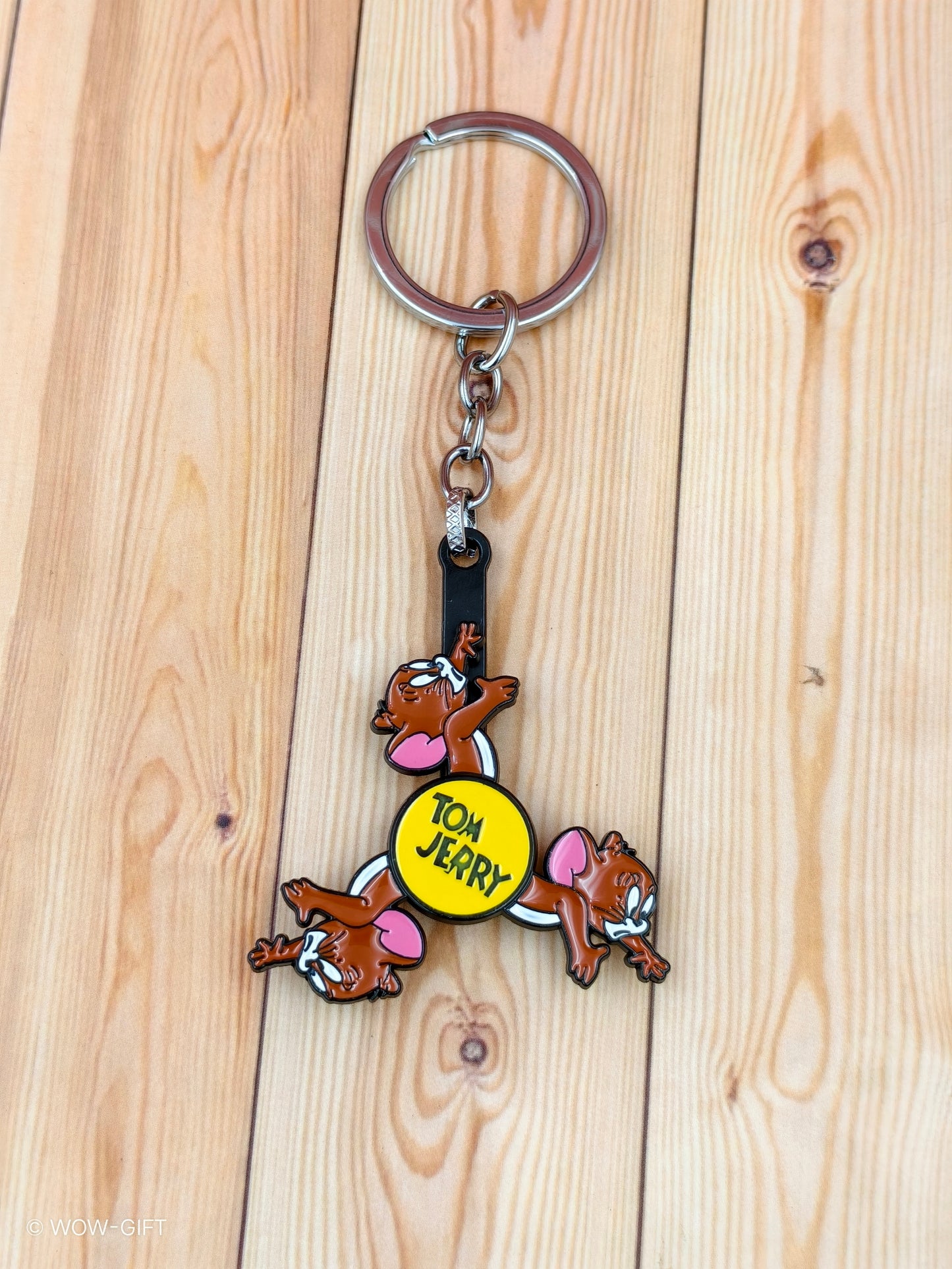 Metal Spinner Keychain