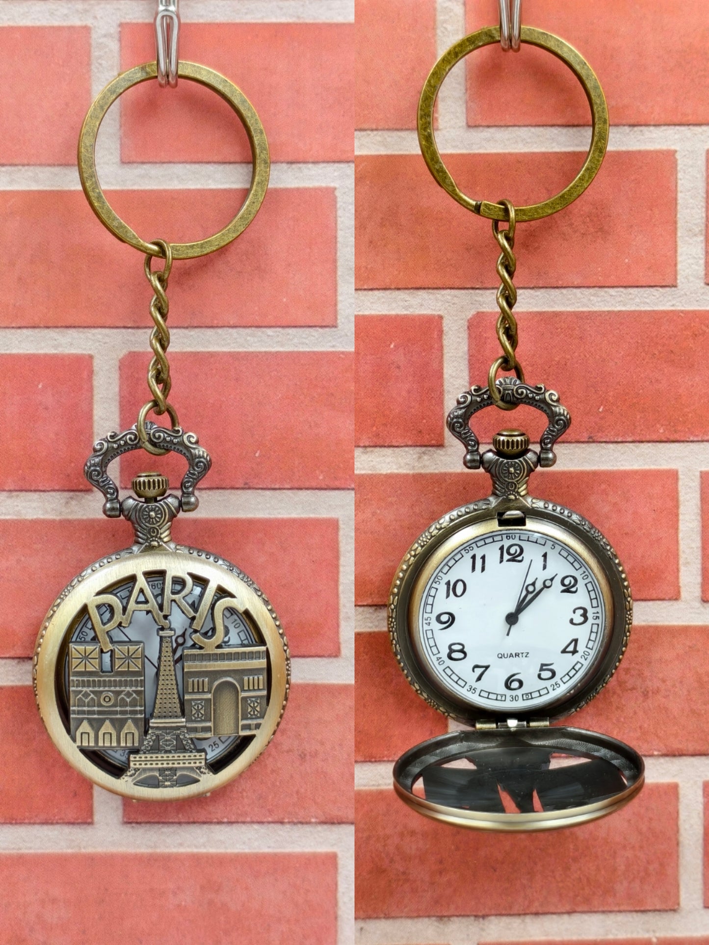 Keychain With Clock 8
