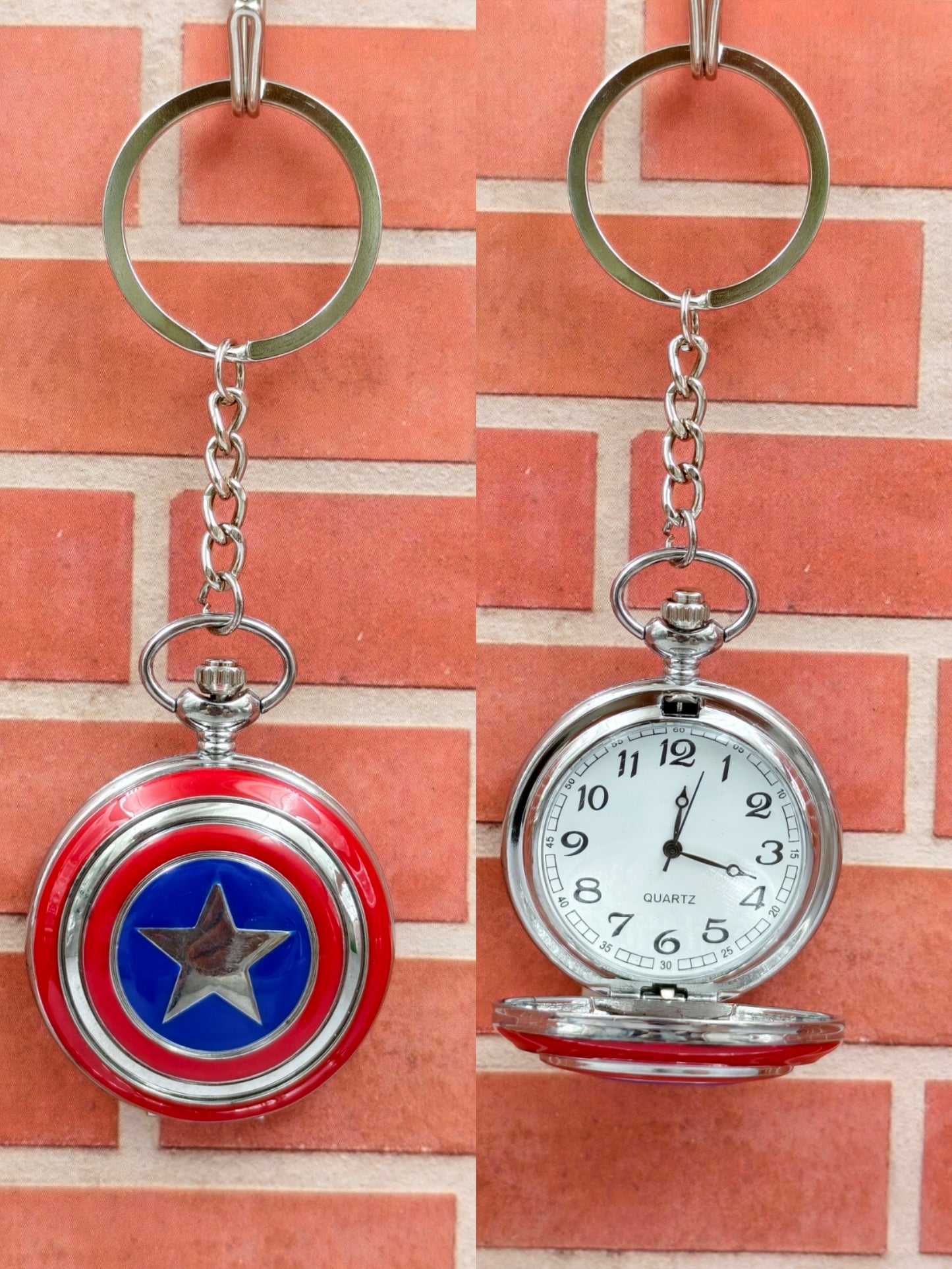 Keychain With Clock 12