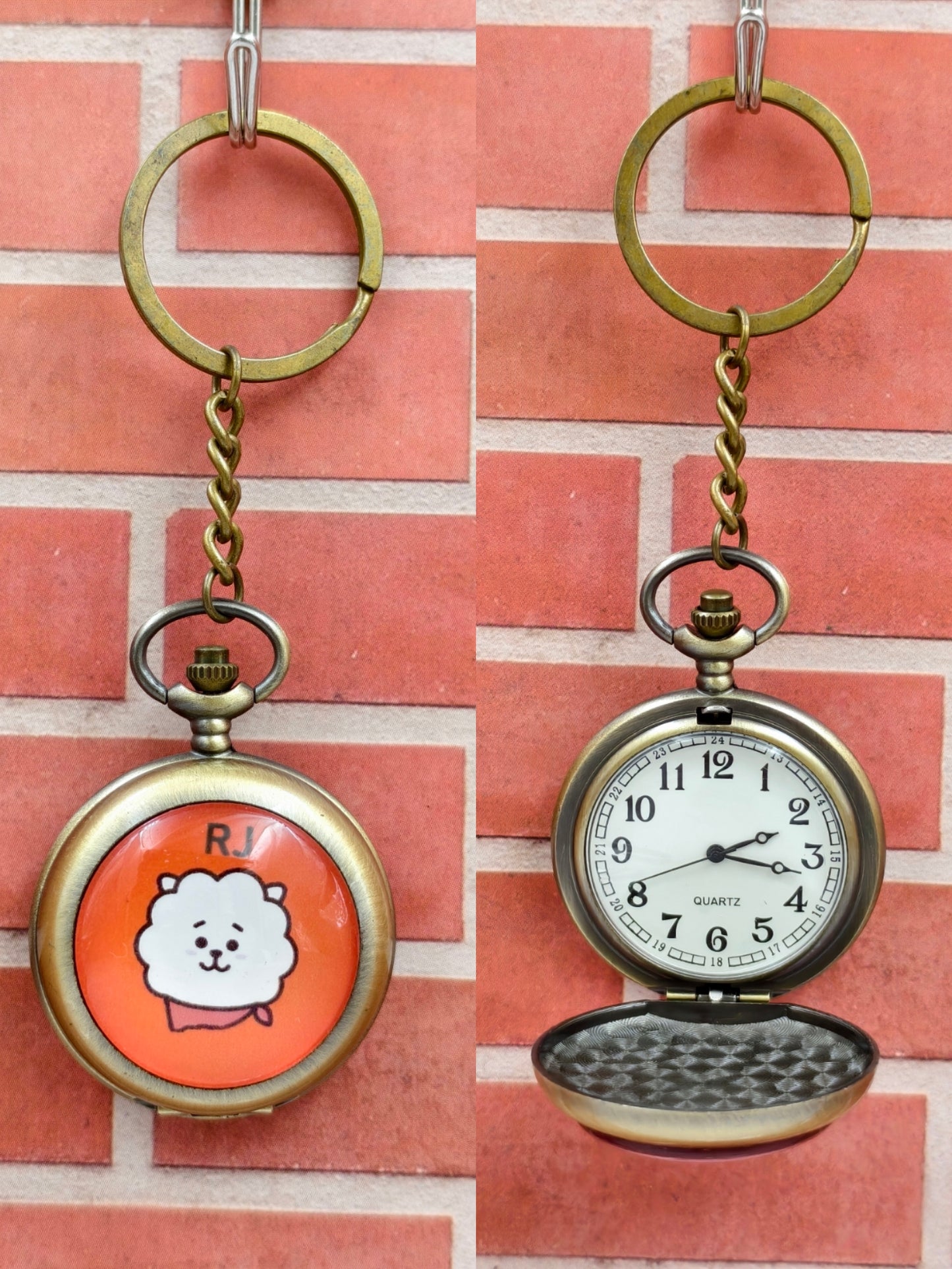 Keychain With Clock 13