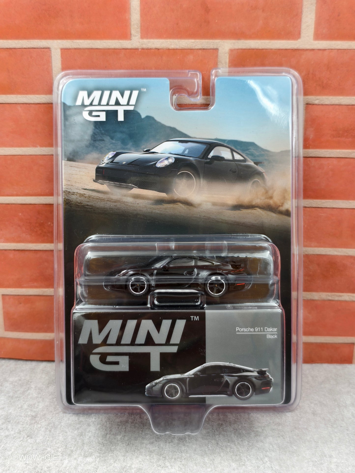Porsche 911 Dakar Black Mini GT