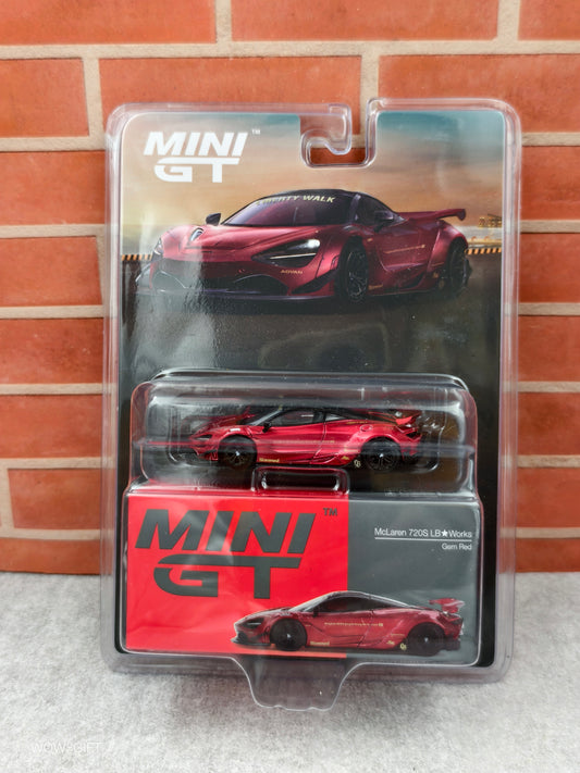 McLaren 720S LB L Works Gem Red Mini GT