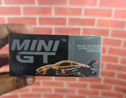 Mini GT - McLaren 720S GT3 EVO - 2024 IMSA Daytona 24 Hrs - Ptaff Motorsports