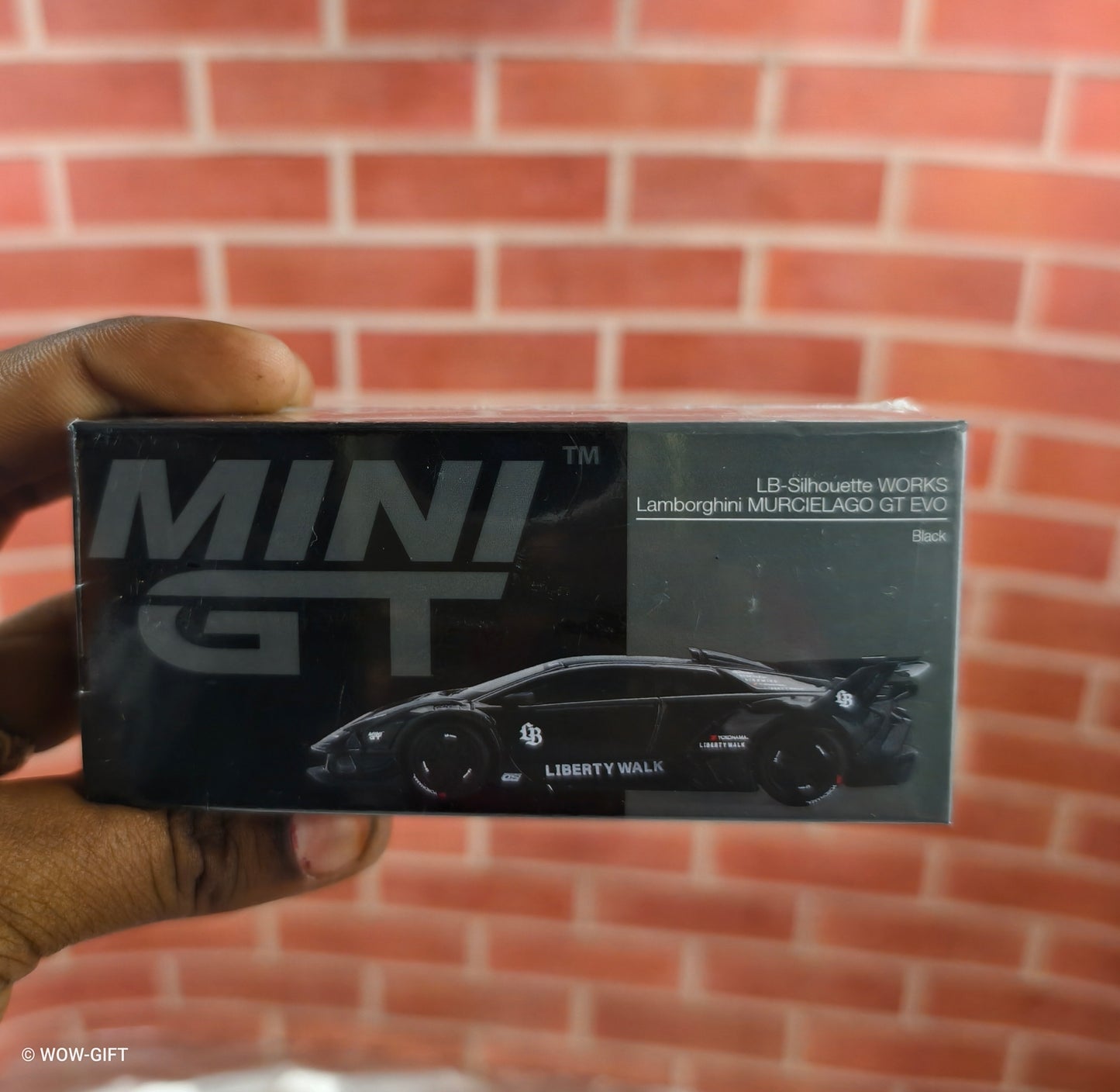 Mini GT - LB-Silhouette WORKS - Lamborghini MURCIELAGO GT EVO - Black