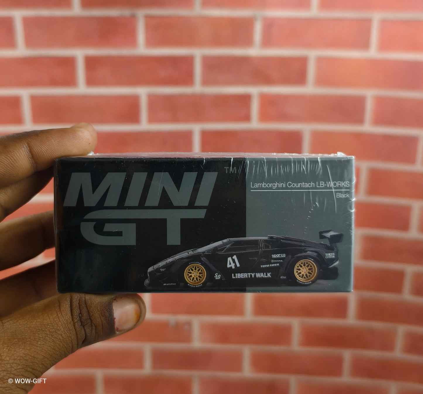 Mini GT - Lamborghini Countach LB-WORKS - Black