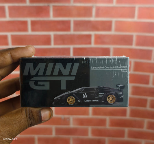 Mini GT - Lamborghini Countach LB-WORKS - Black