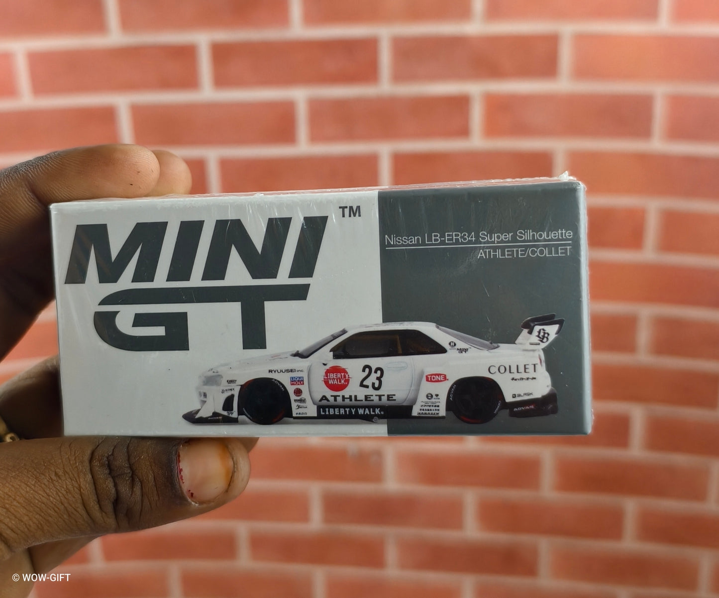 Mini GT - Nissan LB-ER34 Super Silhouette - ATHLETE/COLLET
