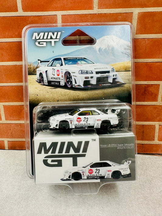 Mini GT - Nissan LB-ER34 Super Silhouette - ATHELETE/COLLET